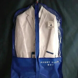 Perry Ellis Boys Suit, Size 4, NWT